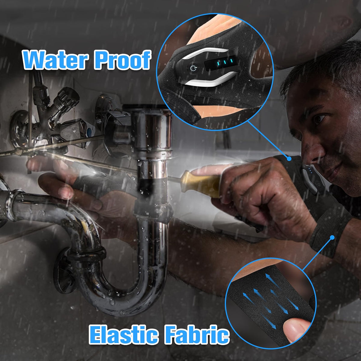LED Flashlight Gloves